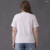 21-1304 (1) เสื้อคอกลมแต่งลายจีบ