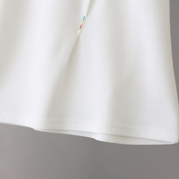 21-1304 (2) เสื้อคอกลมแต่งลายจีบ
