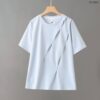21-1304 (8) เสื้อคอกลมแต่งลายจีบ