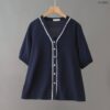 21-1305 เสื้อลำลองคอวี