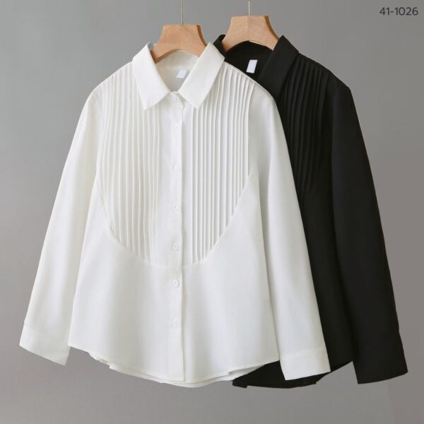 41-1026 เสื้อเชิ้ตทำงานแขนยาว
