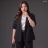 41-2345 (2) เสื้อคลุมทำงาน แขนสามส่วน
