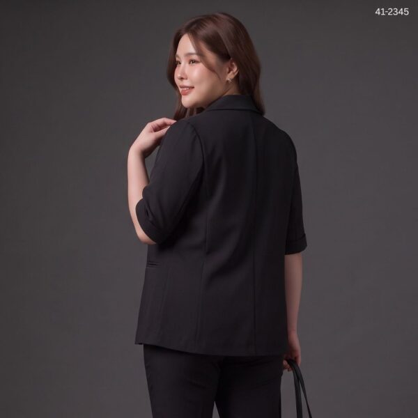 41-2345 (3) เสื้อคลุมทำงาน แขนสามส่วน
