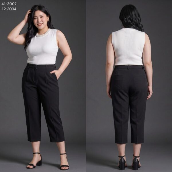41-3007+12-2034 (3) 41-3007 เสื้อแขนกุดปักมุกขาวล้วน