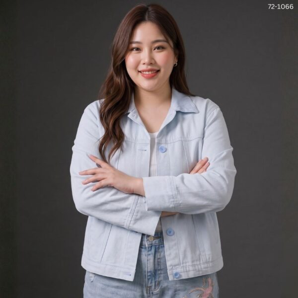 72-1066 (2) เสื้อคลุมสีพาสเทล