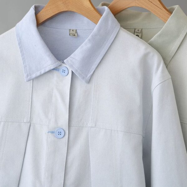 72-1066 (4) เสื้อคลุมสีพาสเทล