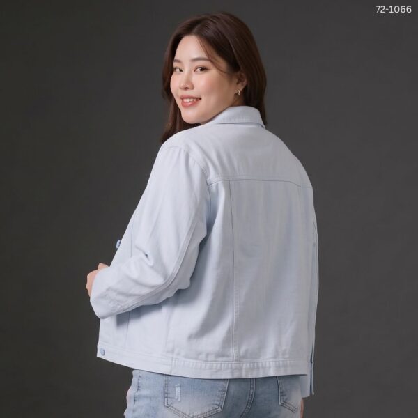 72-1066 (4) เสื้อคลุมสีพาสเทล